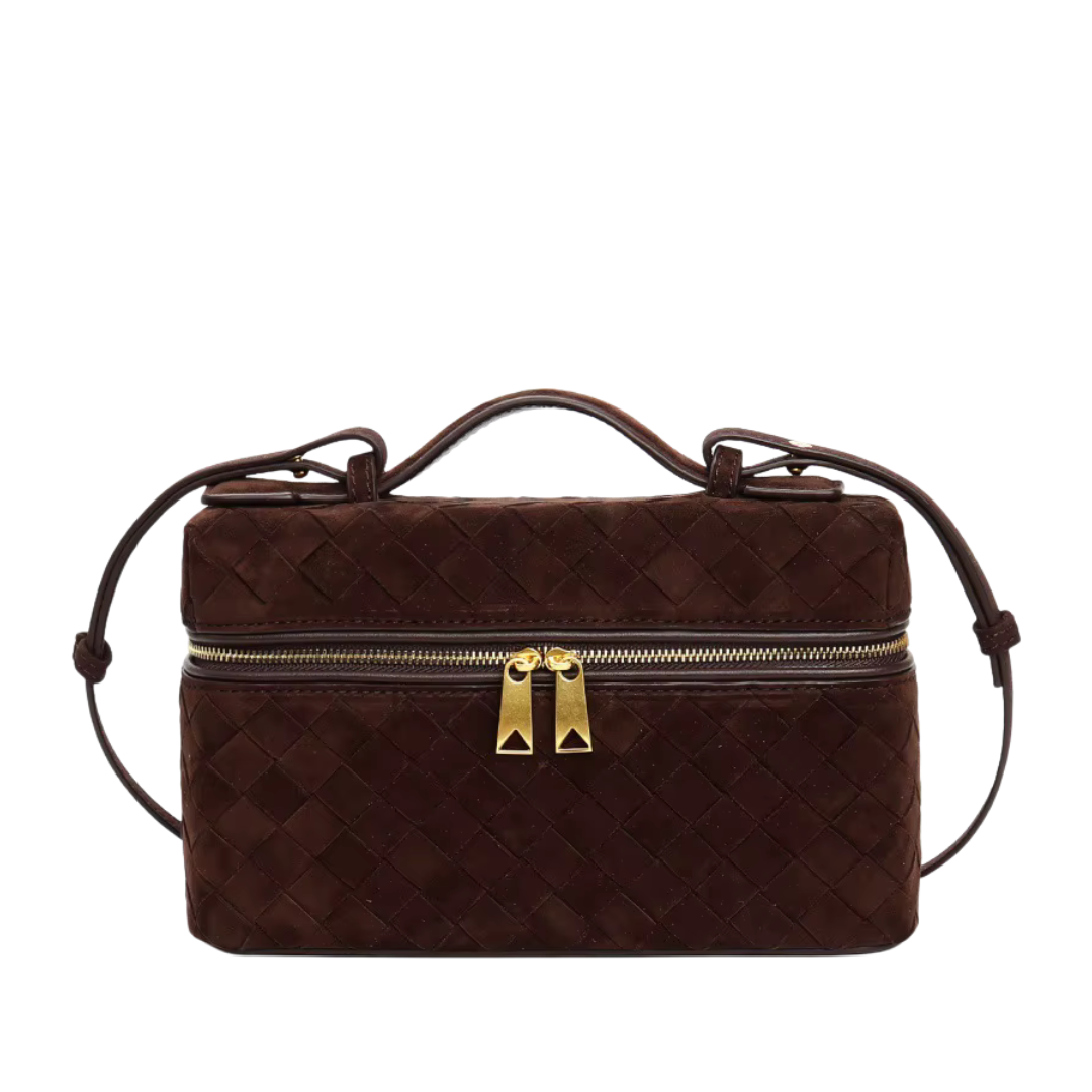ALAIA SUEDE BROWN BAG