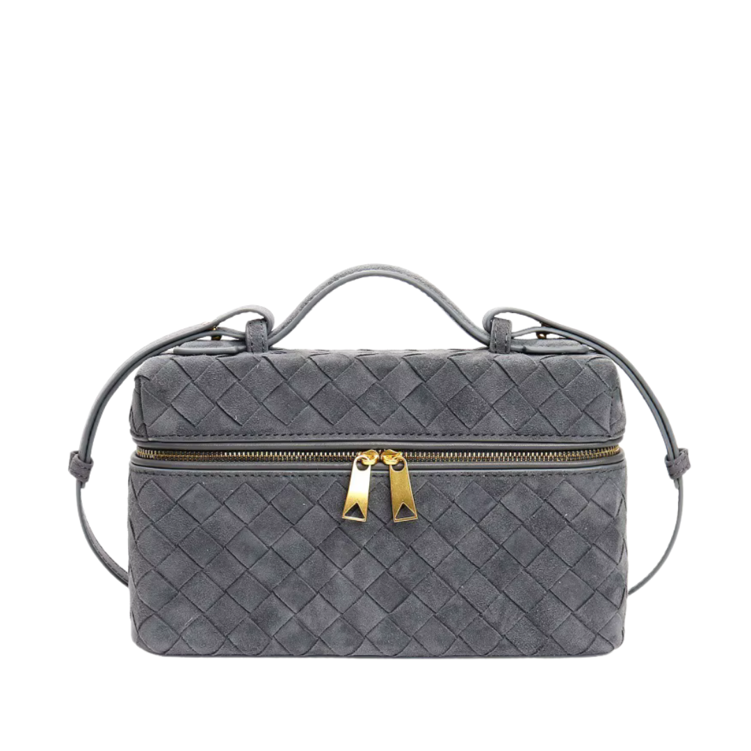 ALAIA SUEDE GREY BAG