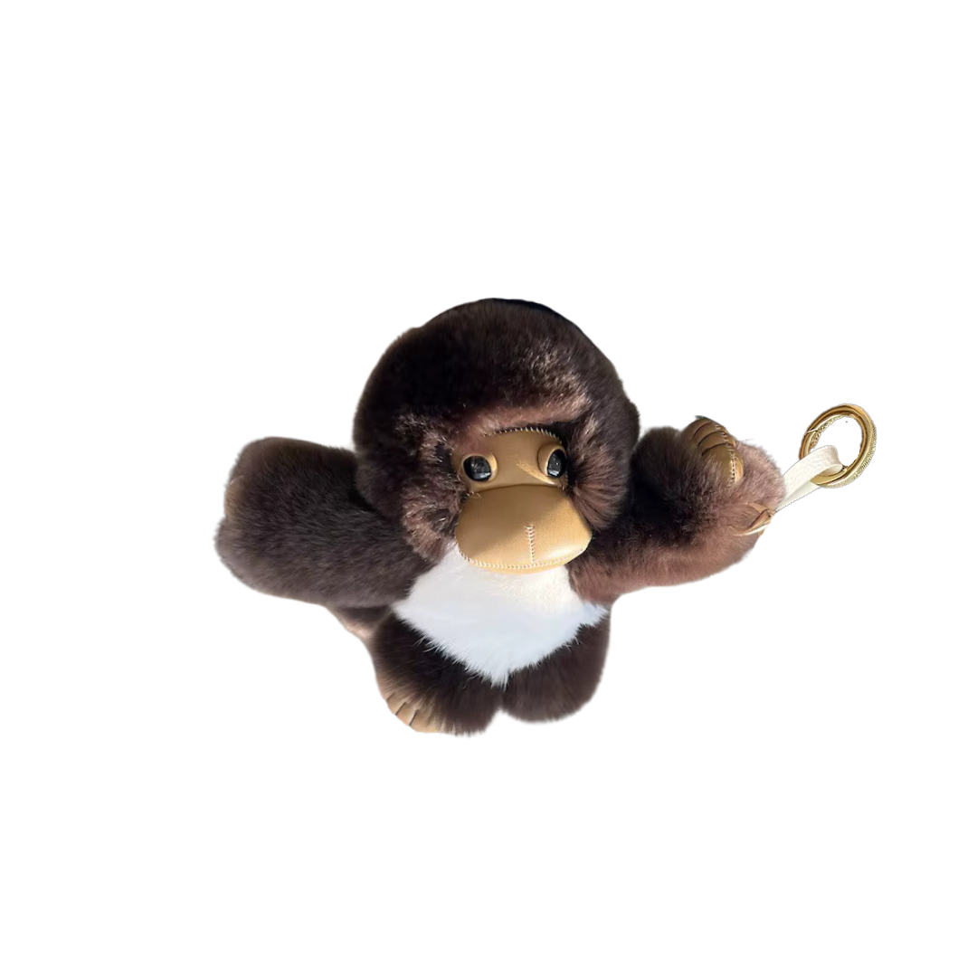 DARK BROWN MONKEY CHARM