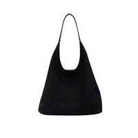PRE ORDER BLACK BOHO BAG SUEDE