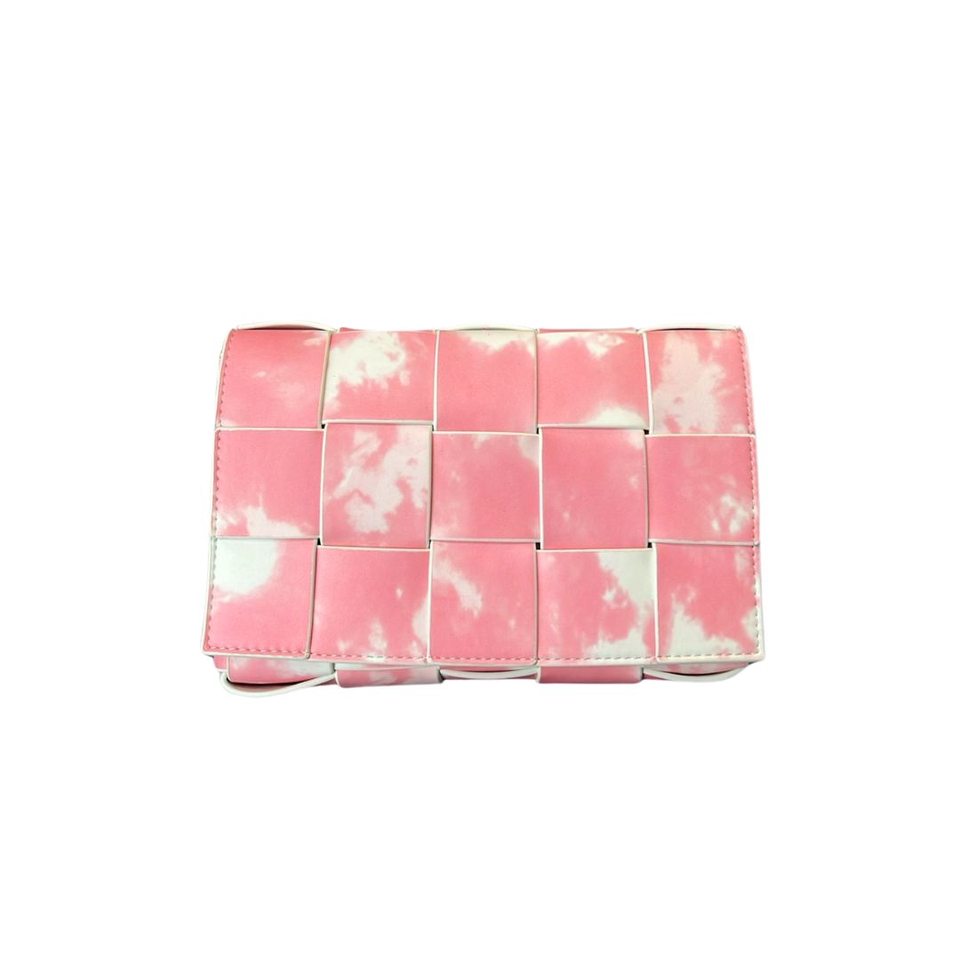 VELORA PINK & WHITE BAG
