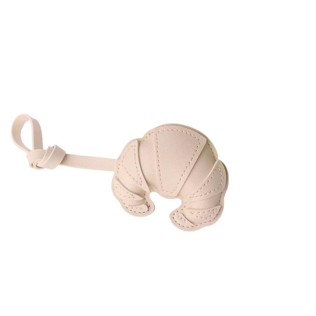PRE ORDER OFF WHITE CROISSANT CHARM