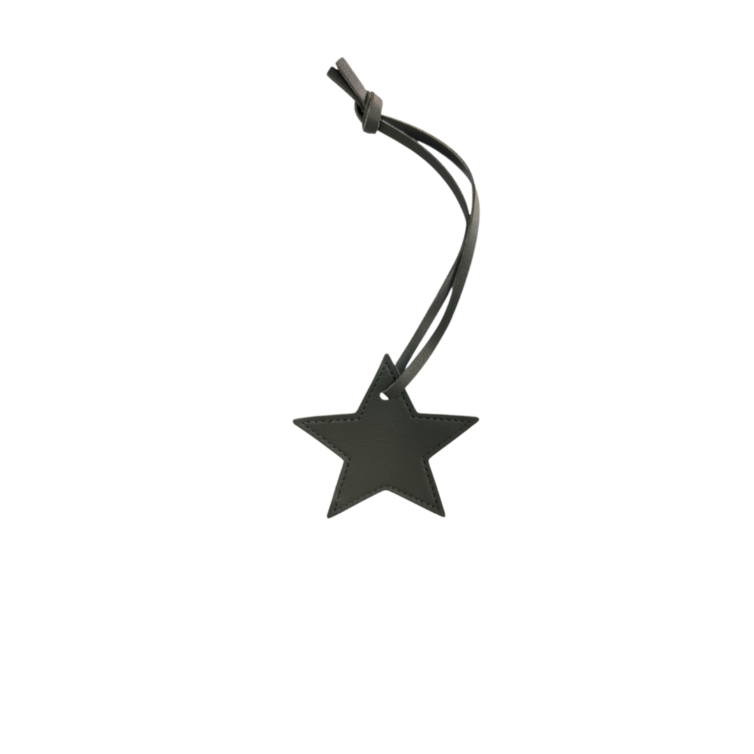 DARK GREY STAR CHARM