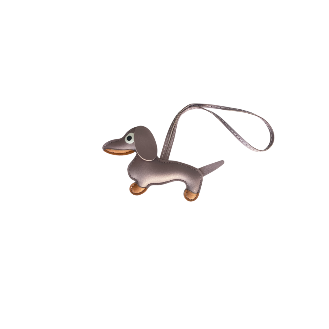 LIGHT PURPLE DOG CHARM