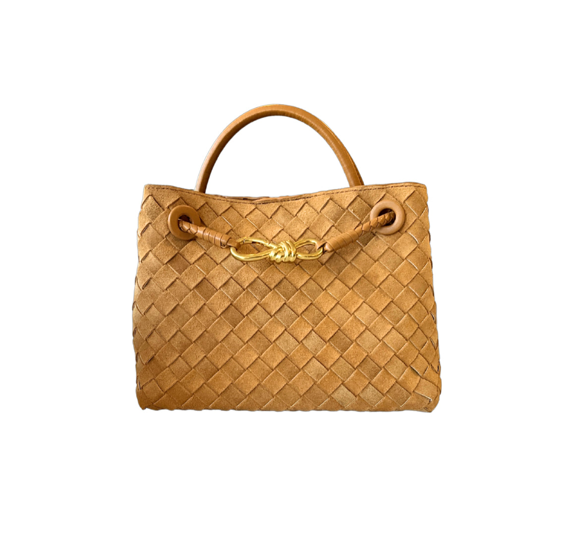 CAMEL SUEDE GALA M BAG (PIEL)