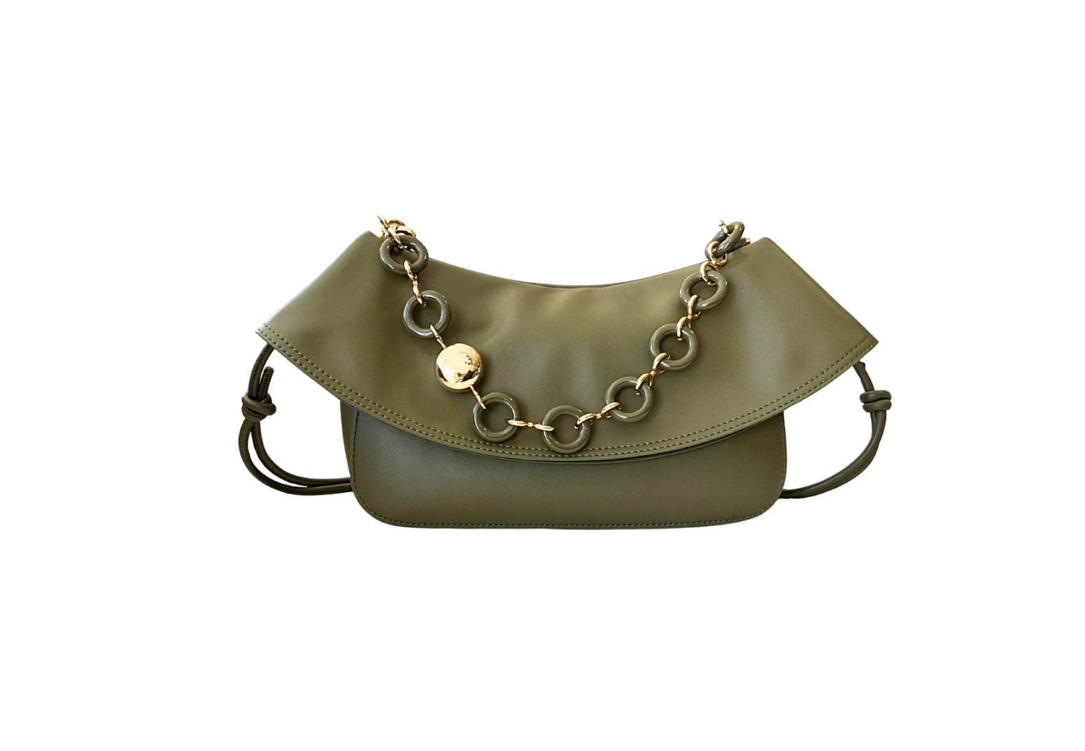 PRE ORDER ARMY GREEN TANIA (PIEL)